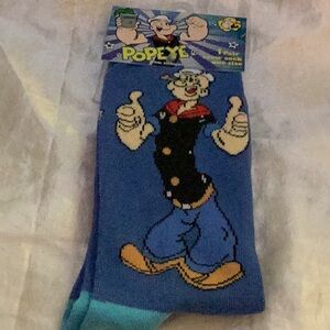 NWT Fun To Wear Popeye Socks Make Perfect Gift